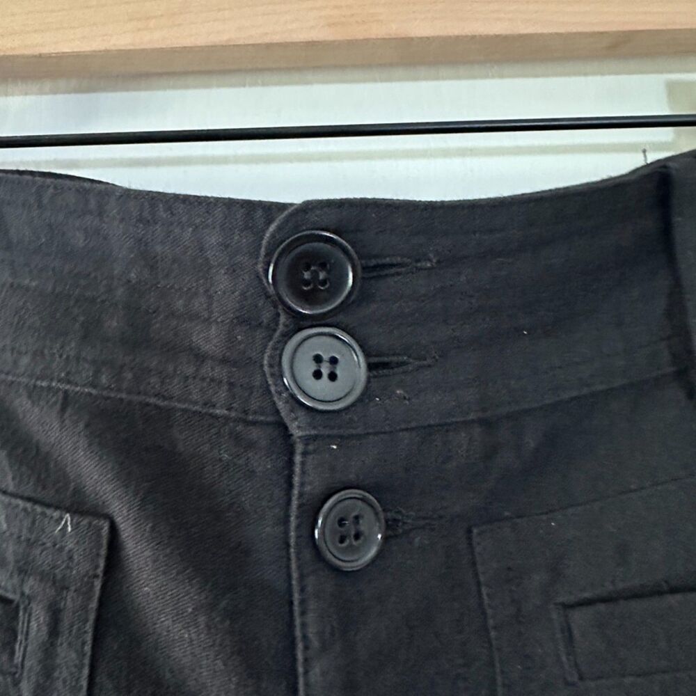 Apiece Apart Women Marston Pants Black Wide Leg Crop Quiet Luxury Career Sz 2 XS - Picture 3 of 10